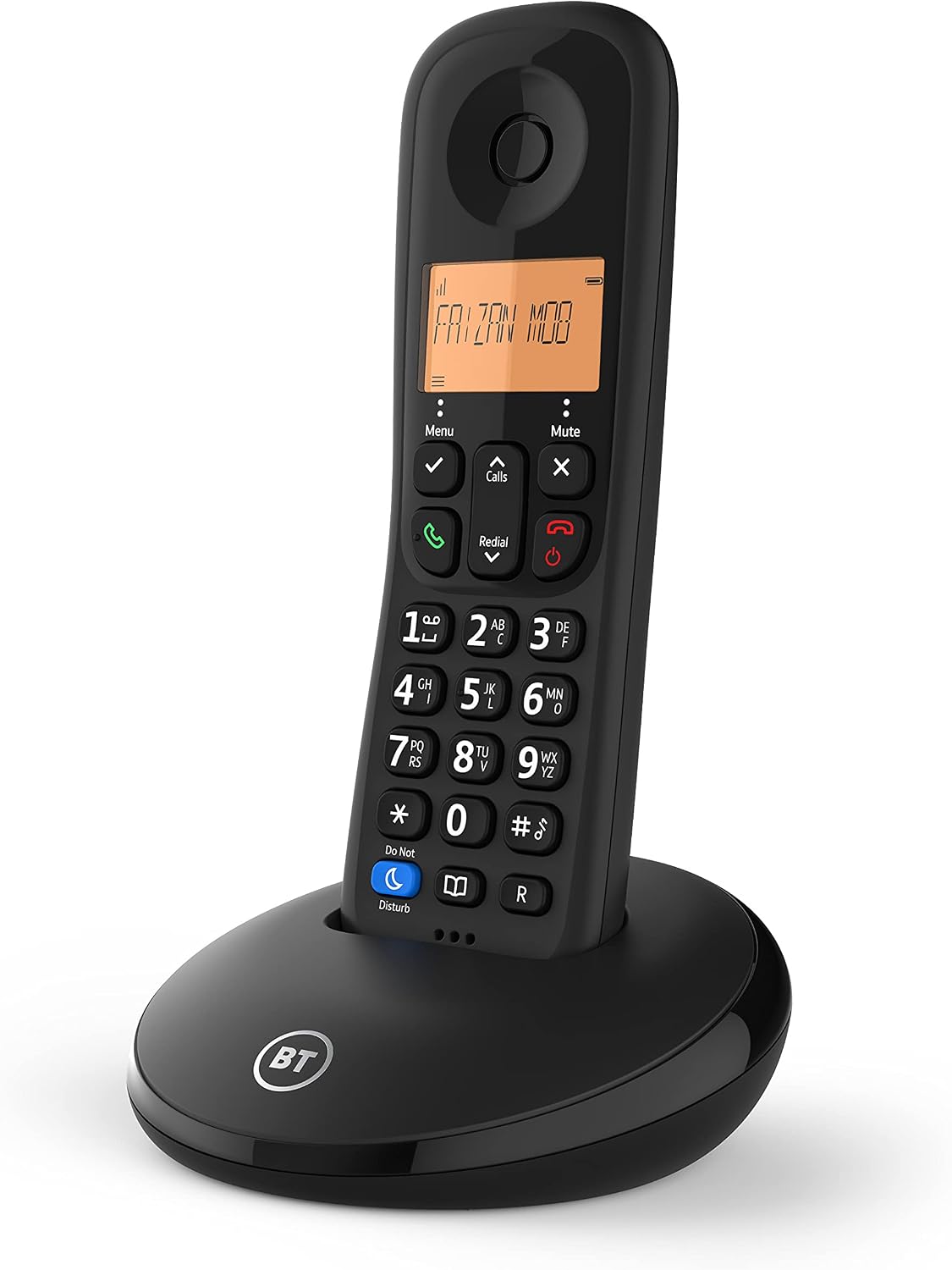 BT Everyday Cordless Landline House Phone, Home Phone, Basic Call Blocker, Do Not Disturb button, Single Handset Pack