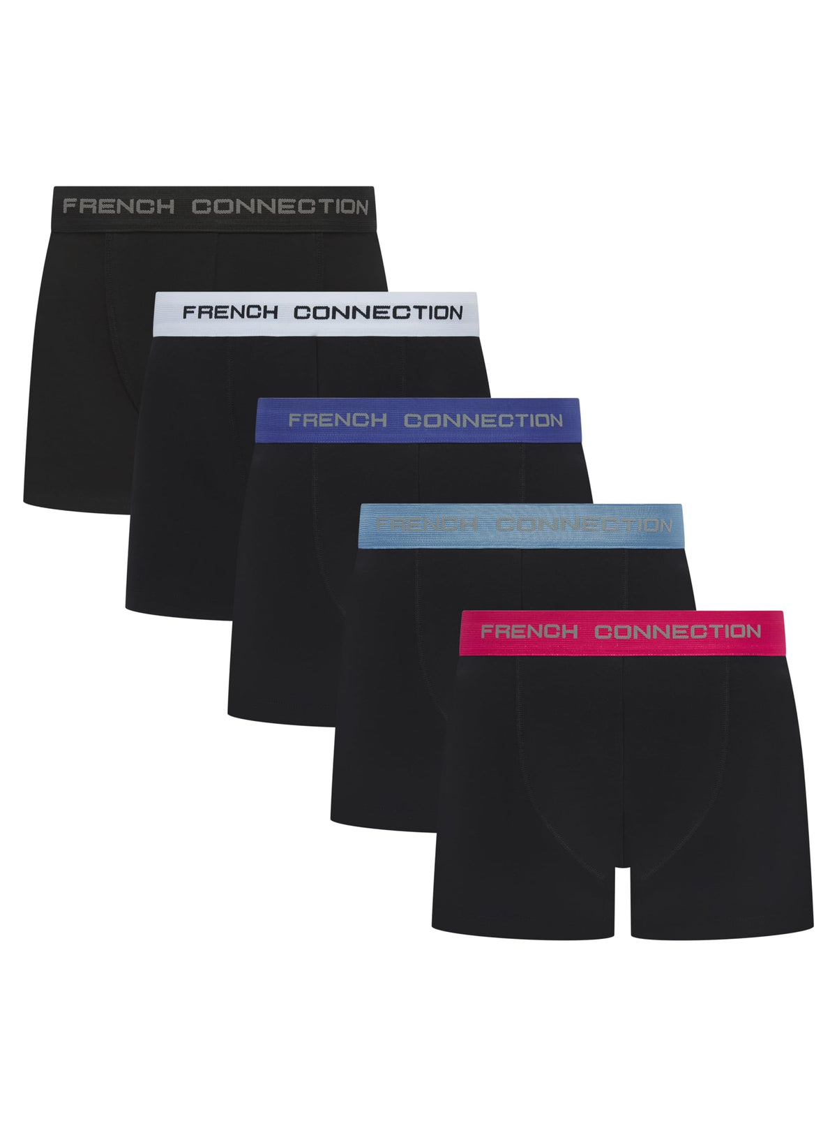 French Connection Mens Boxer Shorts Multipack Cotton Stretch Underwear