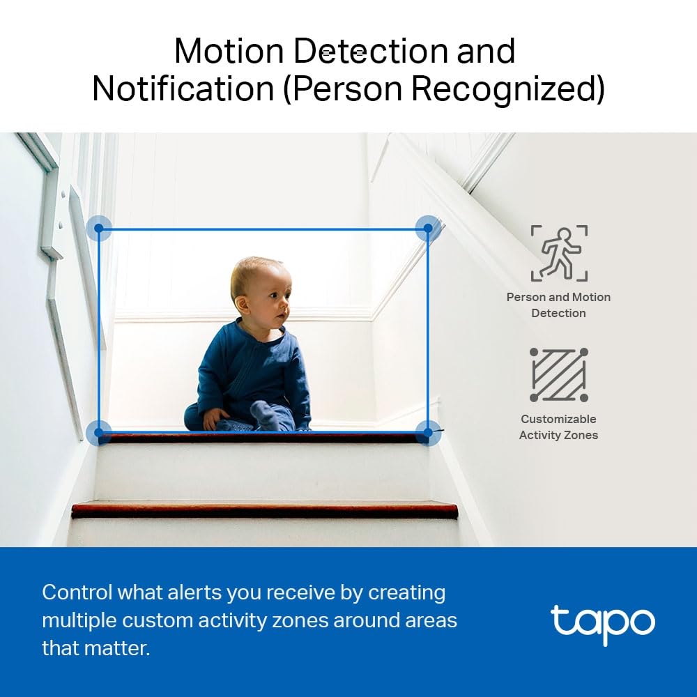 Tapo C110 2K 3MP Indoor Security Camera Pet Camera Dog Camera