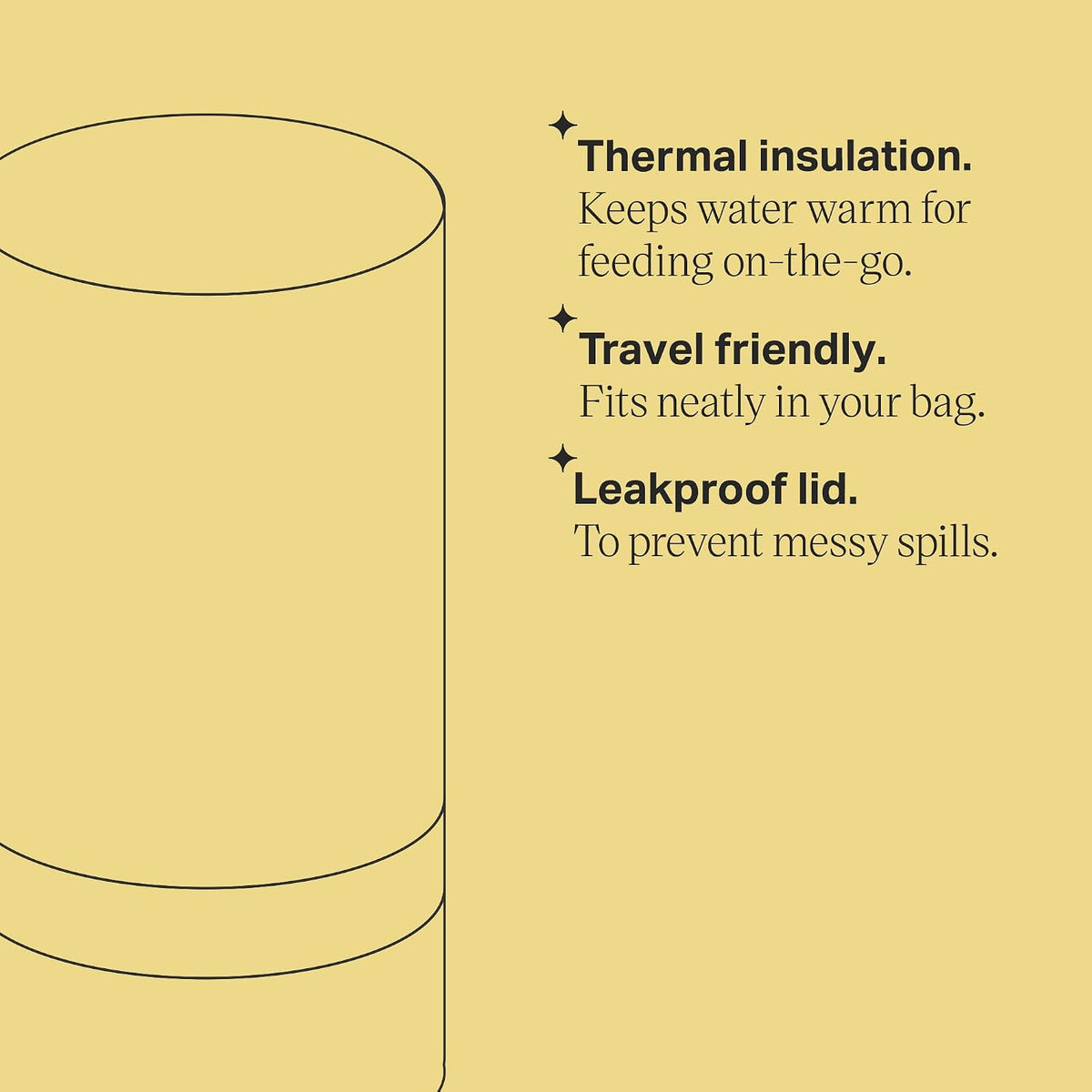 Tommee Tippee Travel Bottle and Food Warmer Portable