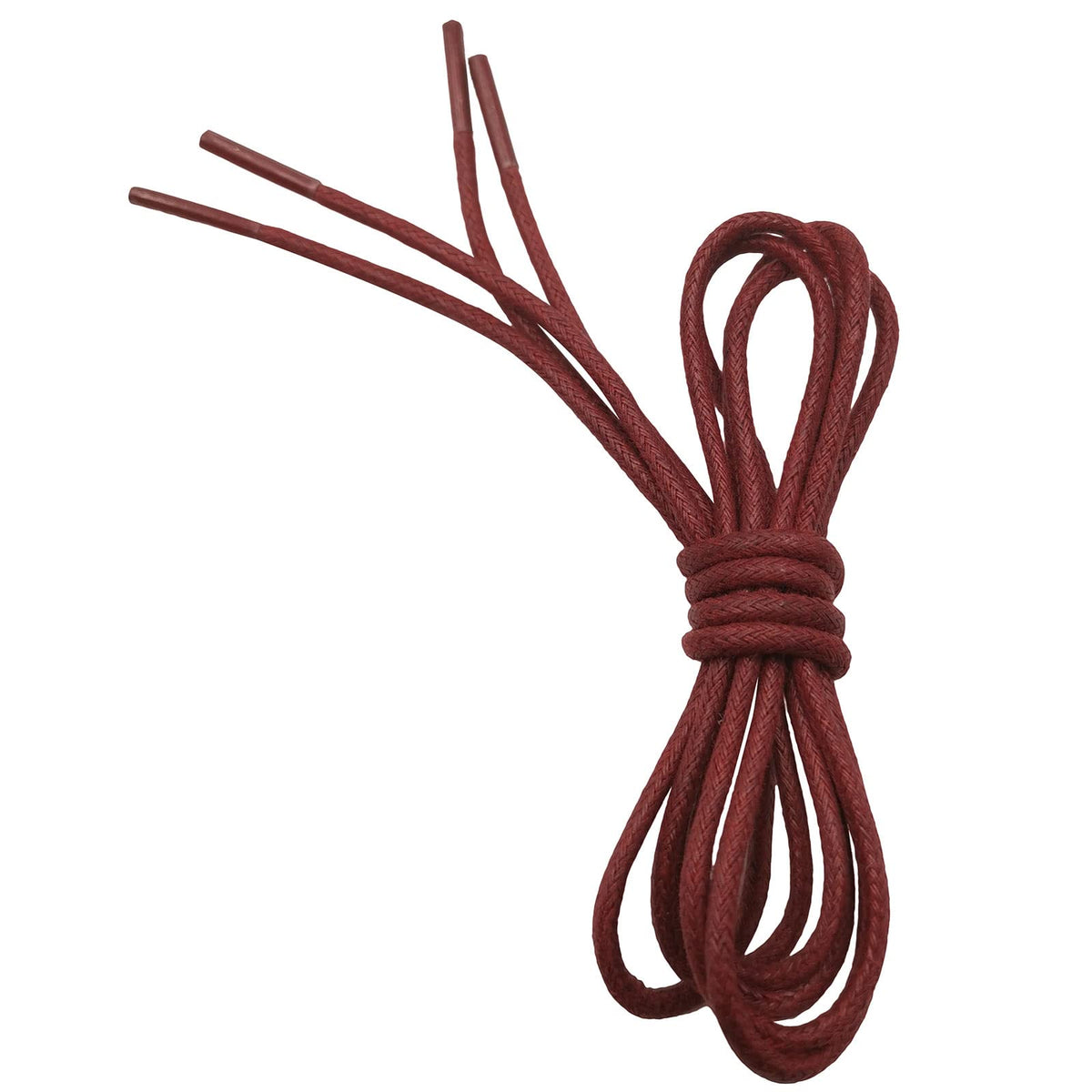 VSUDO Waxed Round Shoe Laces, Diameter 2.5mm Thin Oxford Shoelaces for Shoe