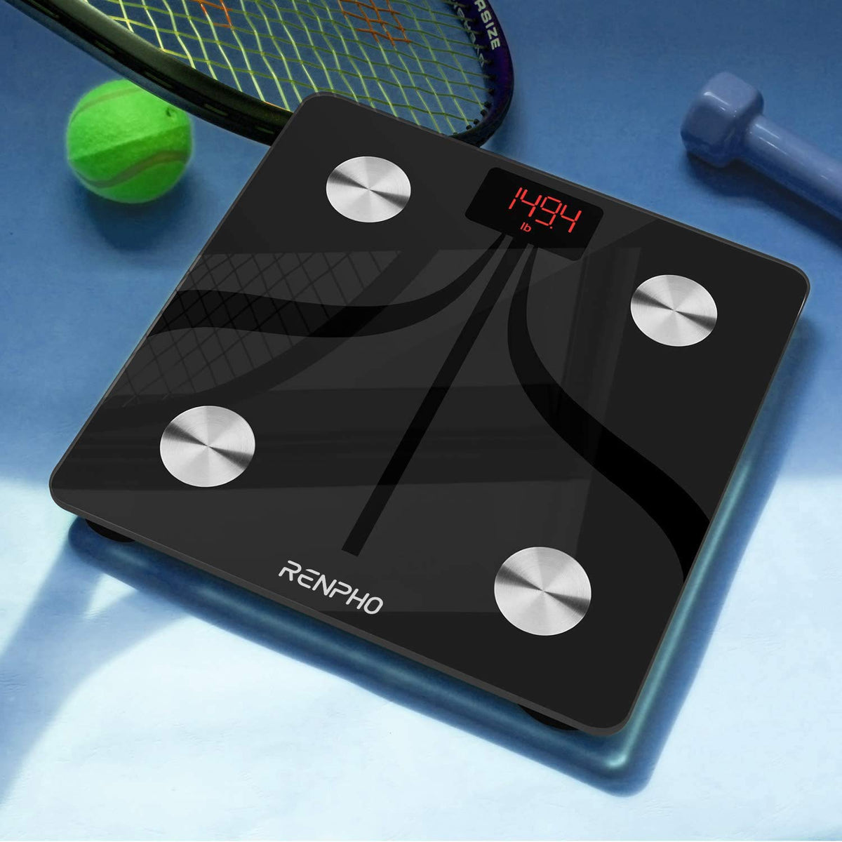 RENPHO Weighing Scales for Body Weight, High Precision, LED Display,Core 1S