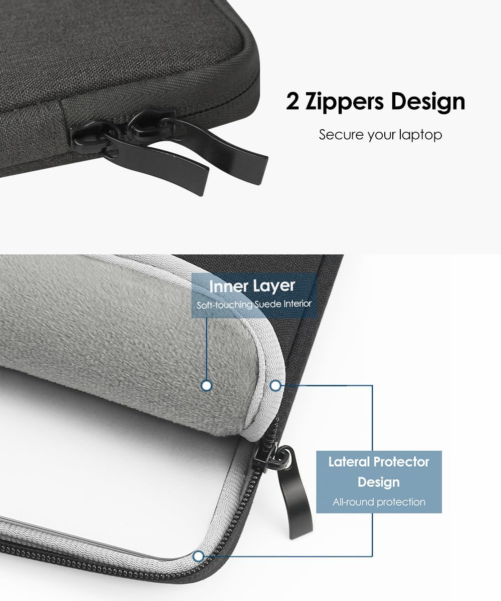 ProElife 13-Inch Laptop Sleeve for MacBook Air 13.6 M5/M4 & MacBook Neo