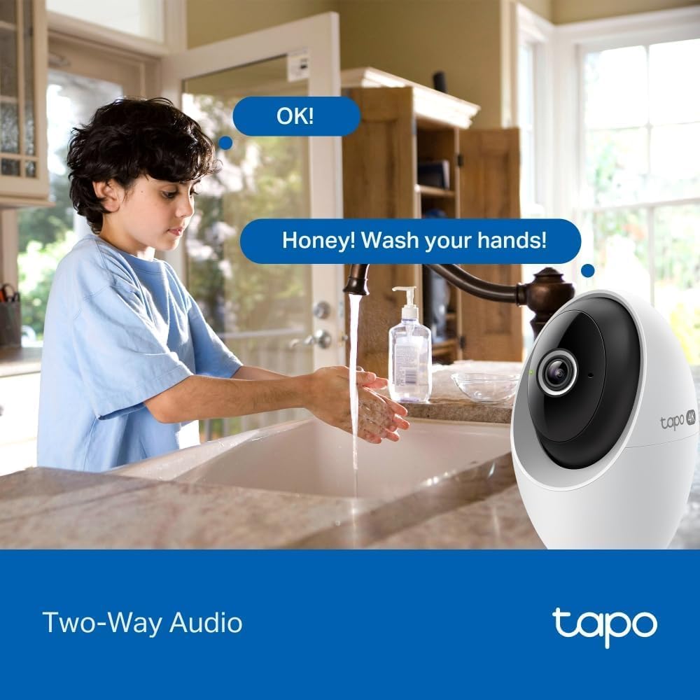 Tapo C230 3K 5MP Pan/Tilt Indoor Security Camera Pet Camera Baby Camera
