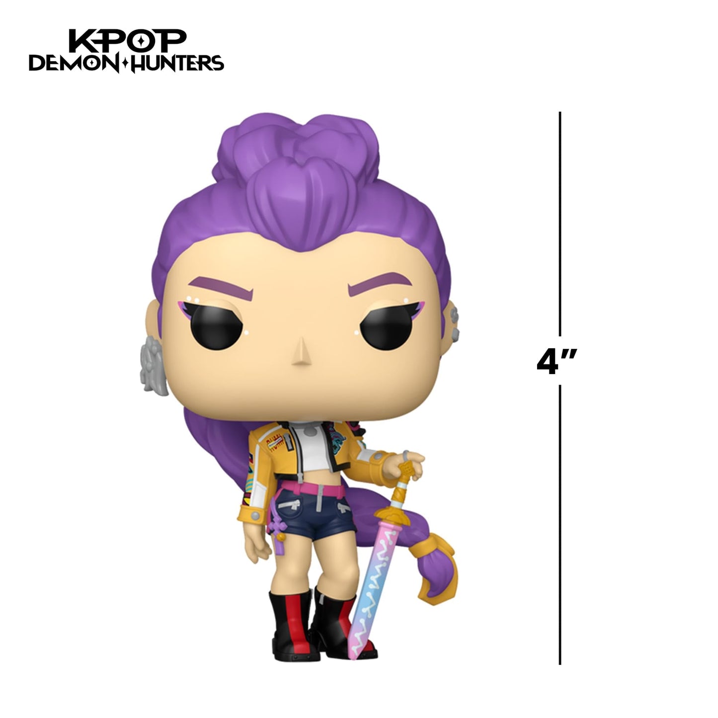 Funko Pop Animation: KPop Demon Hunters - Rumi - Collectable Vinyl Figure - Gift Idea - Official Merchandise - Toys for Kids and Adults - Movies Fans