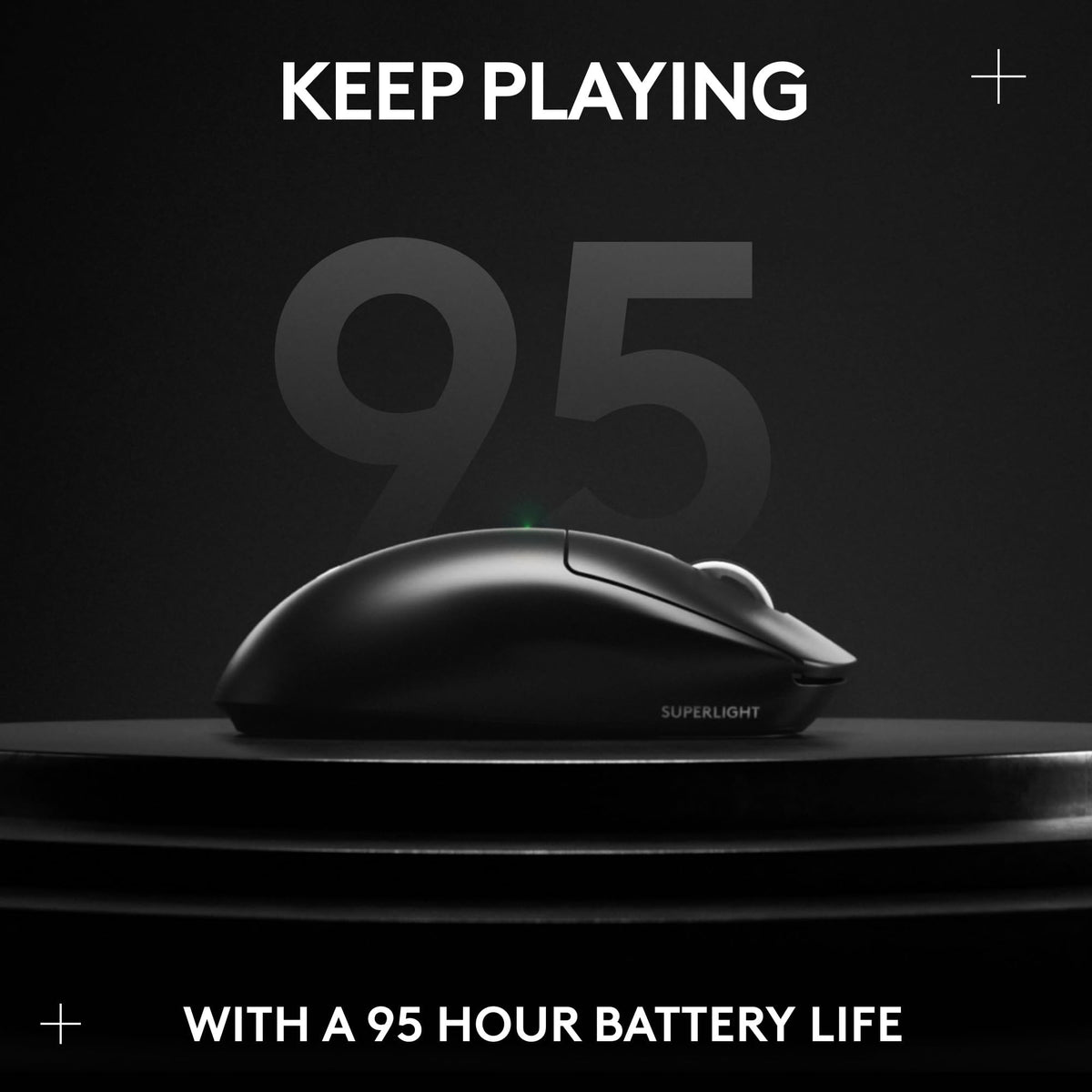 Logitech G PRO X SUPERLIGHT 2 SE Wireless Gaming Mouse, 60 g pro-grade mouse with 5 programmable buttons, 44K DPI sensor, 888+ IPS, 1 kHz report rate, USB-C charging for PC/Mac - Black