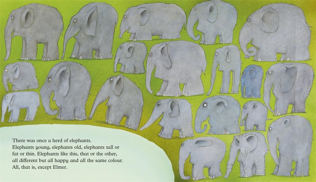 Elmer Book and Toy Gift Set (Elmer Picture Books)
