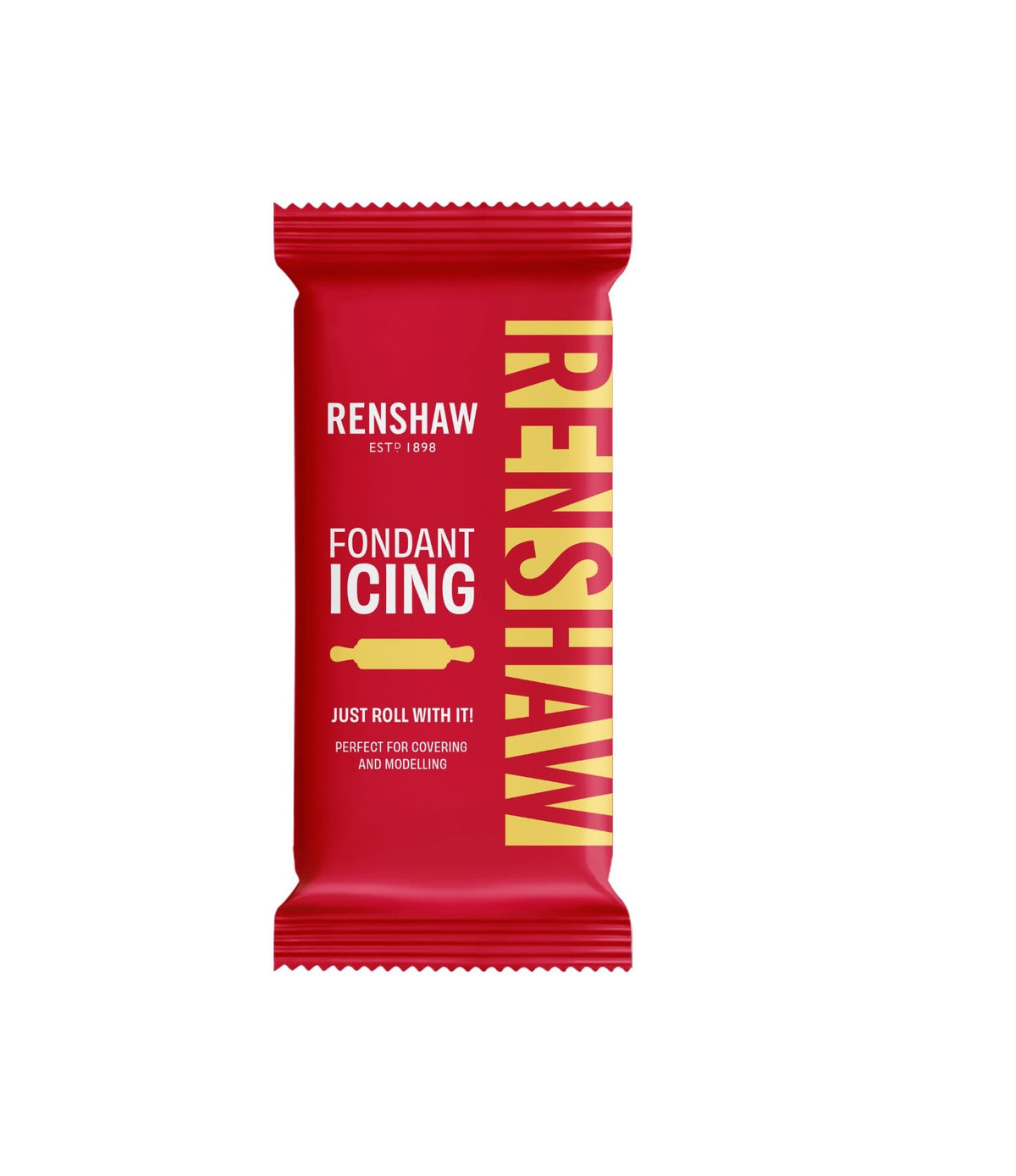 Renshaw White Ready to Roll Fondant Icing, 500 g (Pack of 1)