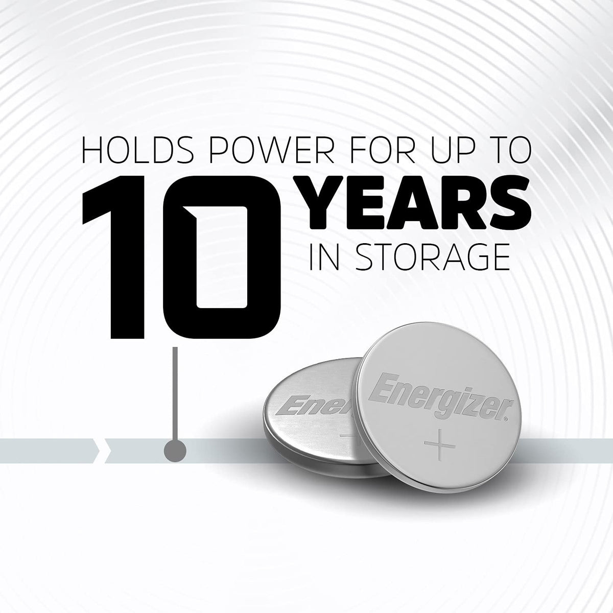 Energizer CR2025 Batteries (2 Pack) - Lithium 3V Coin Battery - Car Key Fobs, Watches, Home/Medical/Fitness Devices - 10 Year Shelf Life - Child Resistant Packaging