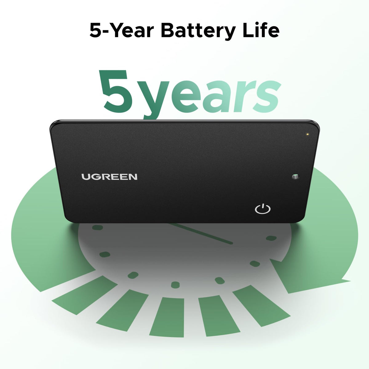 UGREEN FineTrack Slim Wallet Tracker for Apple Find My (iOS only), 1.7mm