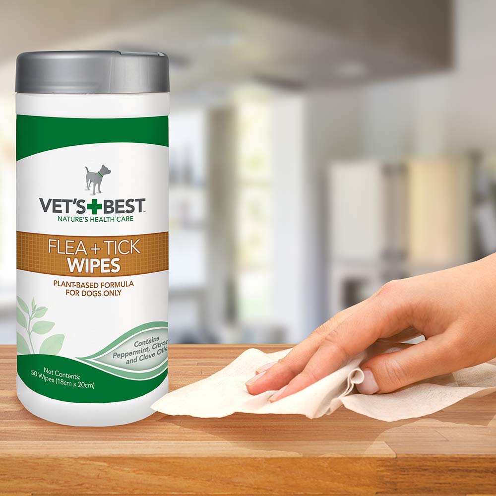 Vet's Best Flea Tick and Mite Flea Spray for Dogs Plant Based 500ml
