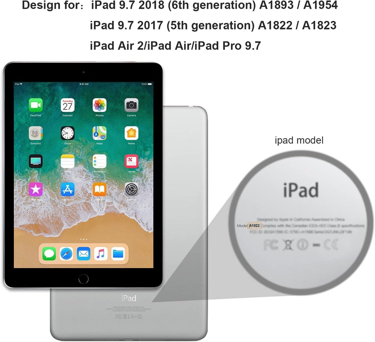 Tempered Glass Screen Protector for iPad 10.2 Inch 9th/8th/7th Generation, 1 Pack, 9H Hardness, HD Clear, Anti-Scratch (1, iPad 9th/8th/7th Gen 10.2-inch)