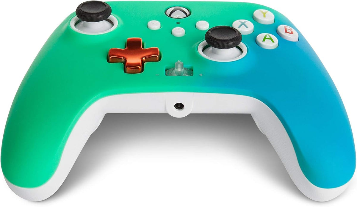 PowerA Enhanced Wired Controller for Xbox Series X|S – Seafoam Fade (Amazon Exclusive)