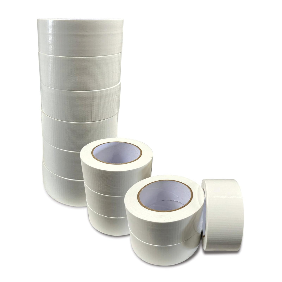JeeJaan® 3 Rolls of Yellow Duct Tape 50mm x 50m Heavy Duty Waterproof Gaffa Tape for Electrical Plumbing Use Strong Adhesive Durable Ideal for Sealing Fixing and Wrapping Projects