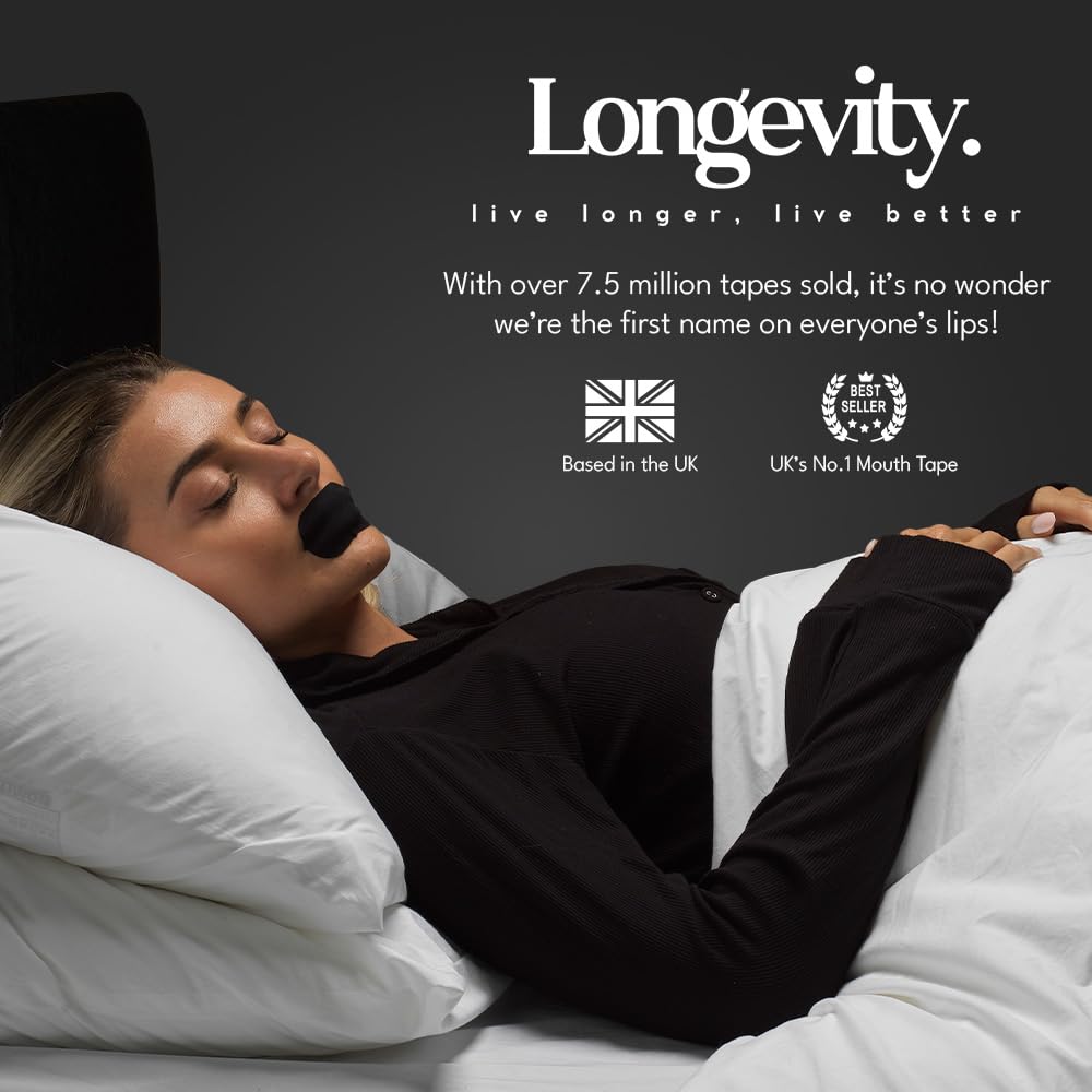Longevity Sleep Tape, 30 Strips (Beige)