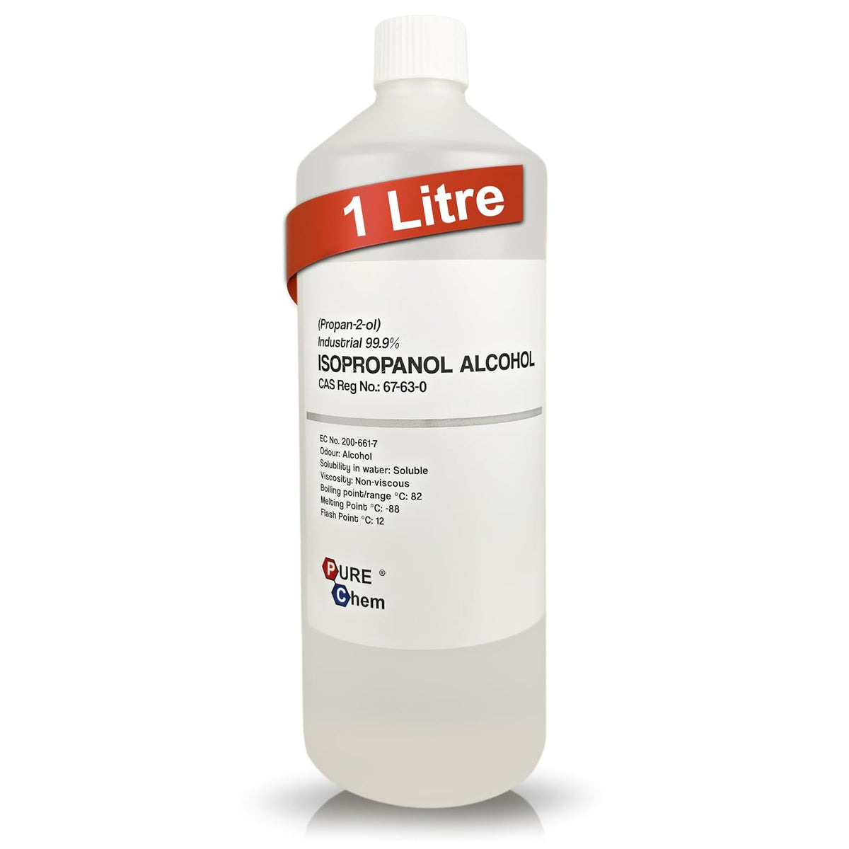 Pure Chem Isopropyl Alcohol Isopropanol IPA Rubbing Alcohol Cleaning 99.9%