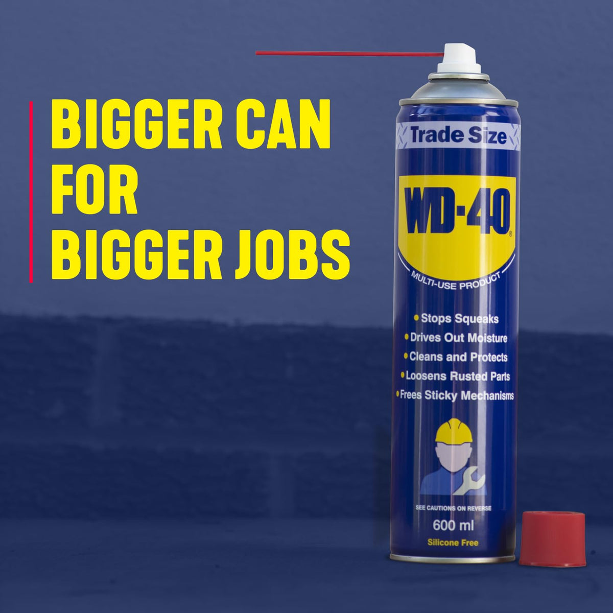WD-40 Multi-Use Lubricant Spray, Trusted Formula, Multi-Purpose, 600ml