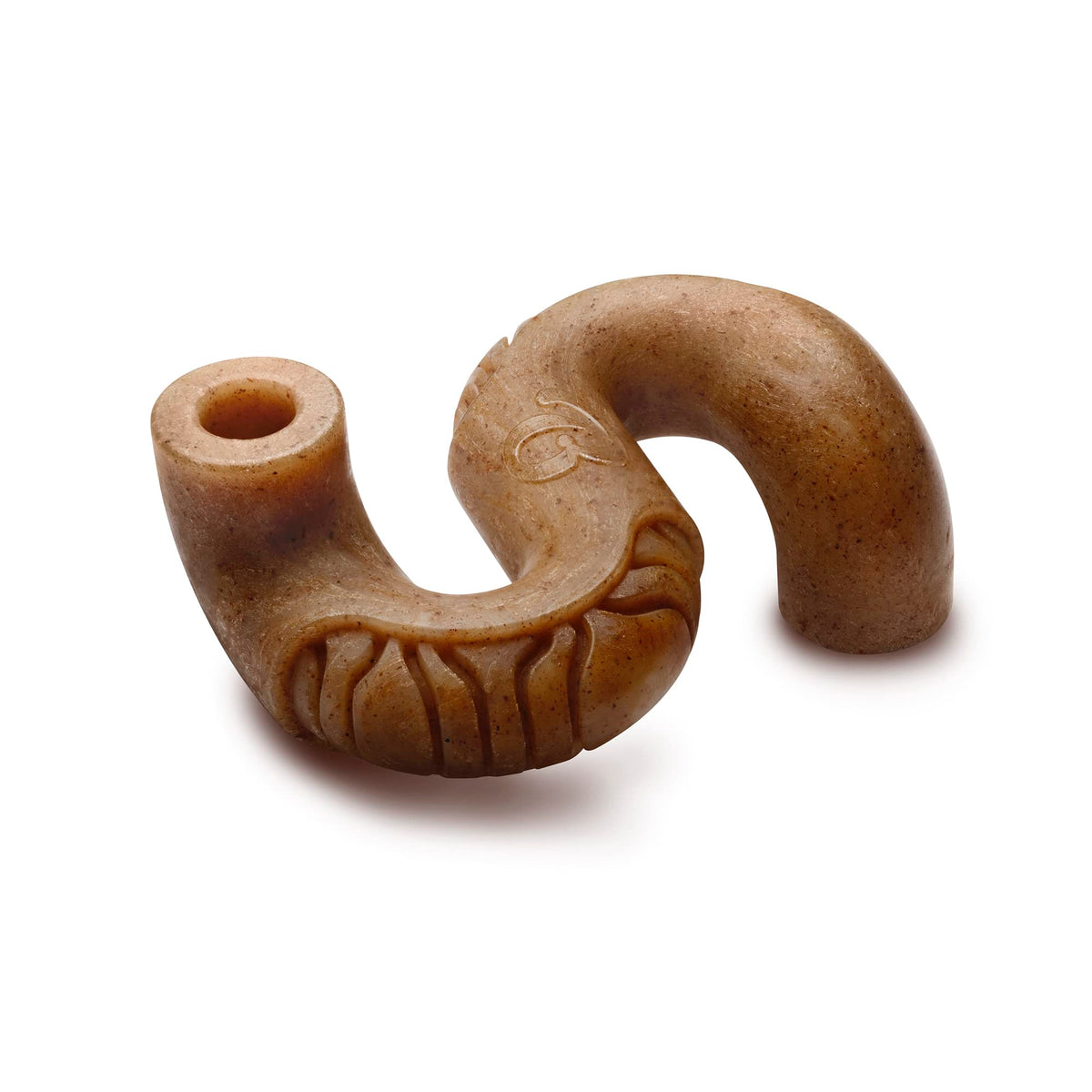 Benebone Wishbone Dog Chew Toy for Aggressive Chewers, Real Bacon, Medium
