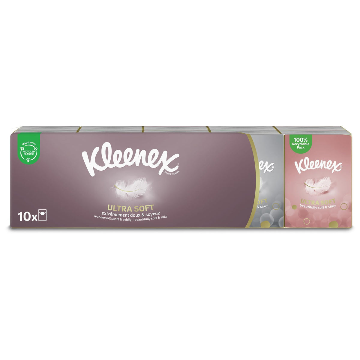 Kleenex Balsam Travel Tissues - Multipack 8 Tissue Packs
