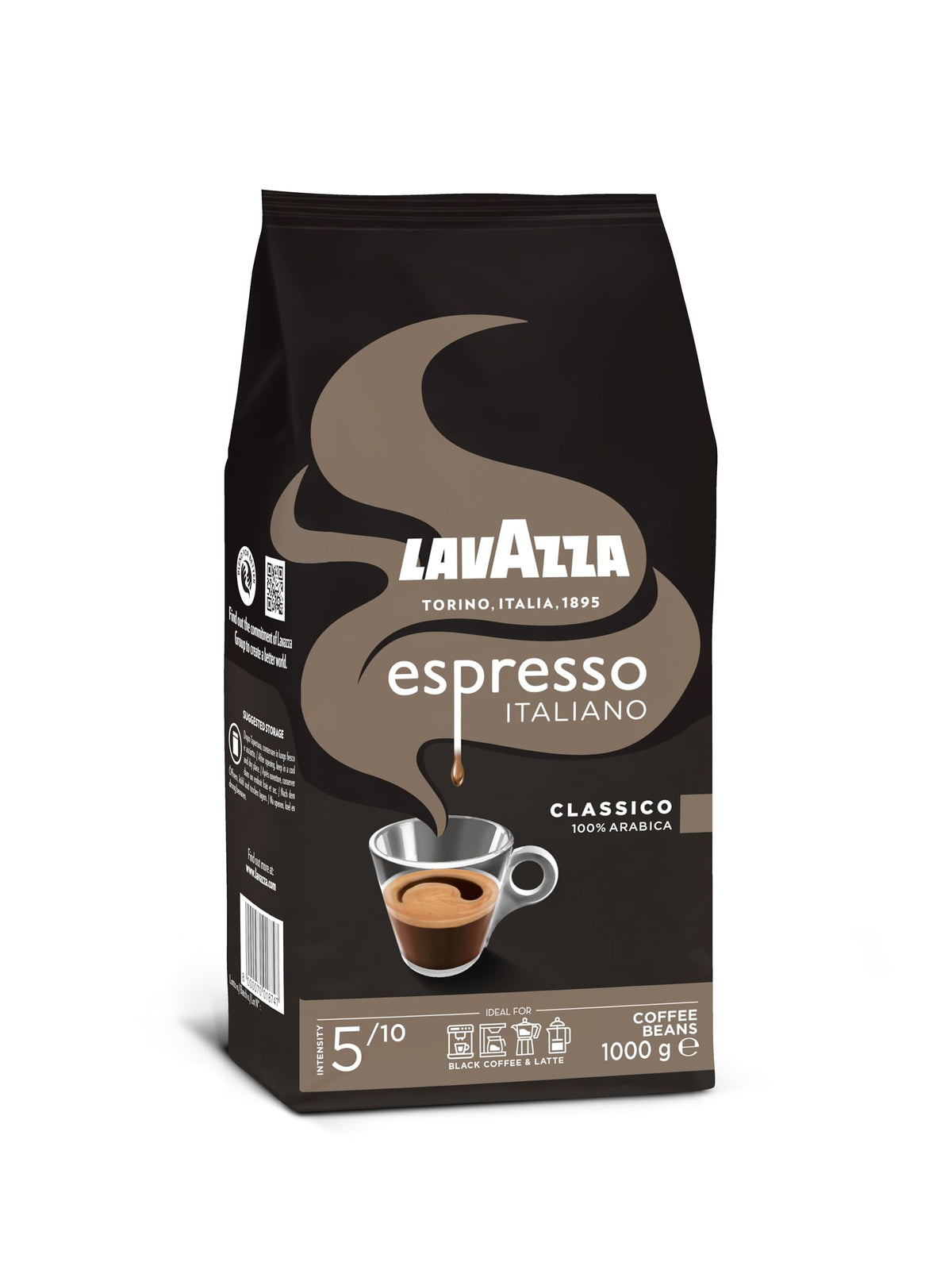 Lavazza CREAM AND AROMA KAWA ZIARNISTA 1000G
