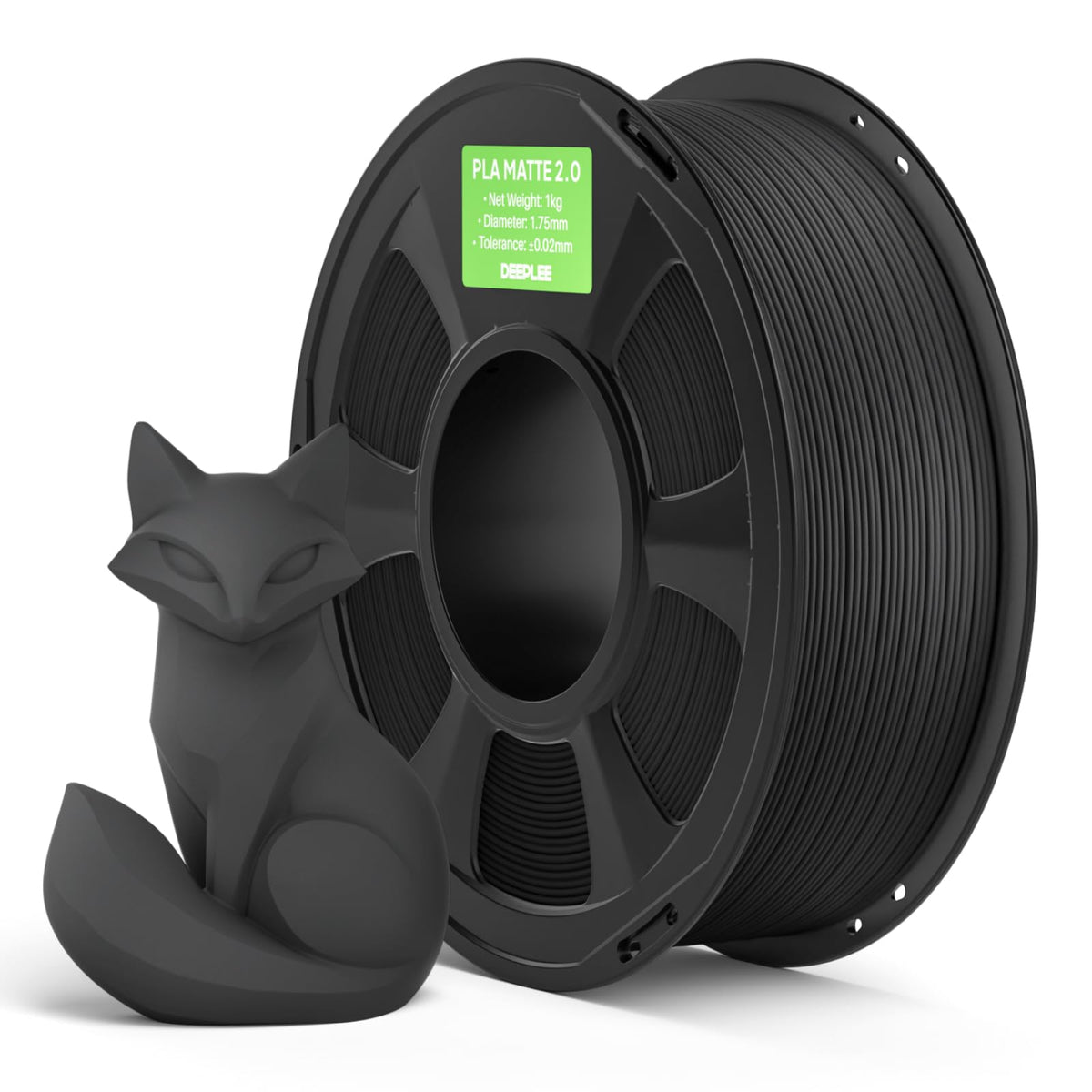 DEEPLEE PLA Filament, Matte 2.0 3D Printer Filaments 1.75mm Beige 1KG