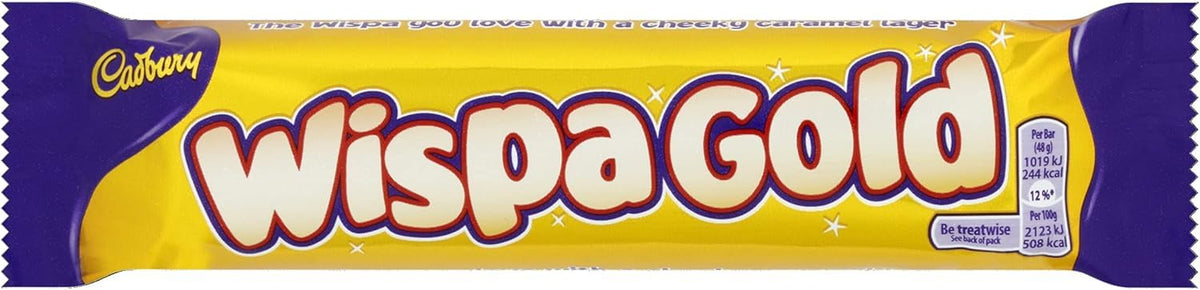 Cadbury Wispa Chocolate Bar, Smooth Milk Chocolate, 4 x 27.9 g (Pack of 1)