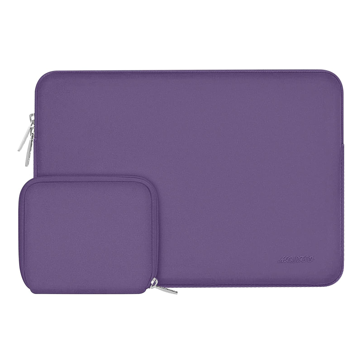 MOSISO 13 inch Laptop Case Neoprene Sleeve with Small Bag,Dusty Rose