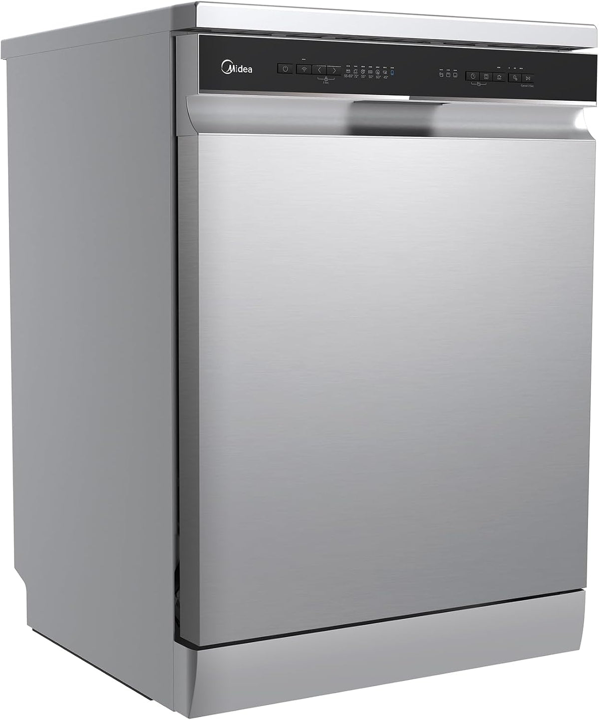 Midea 60cm Freestanding Dishwasher, 14 Settings, Stainless Steel