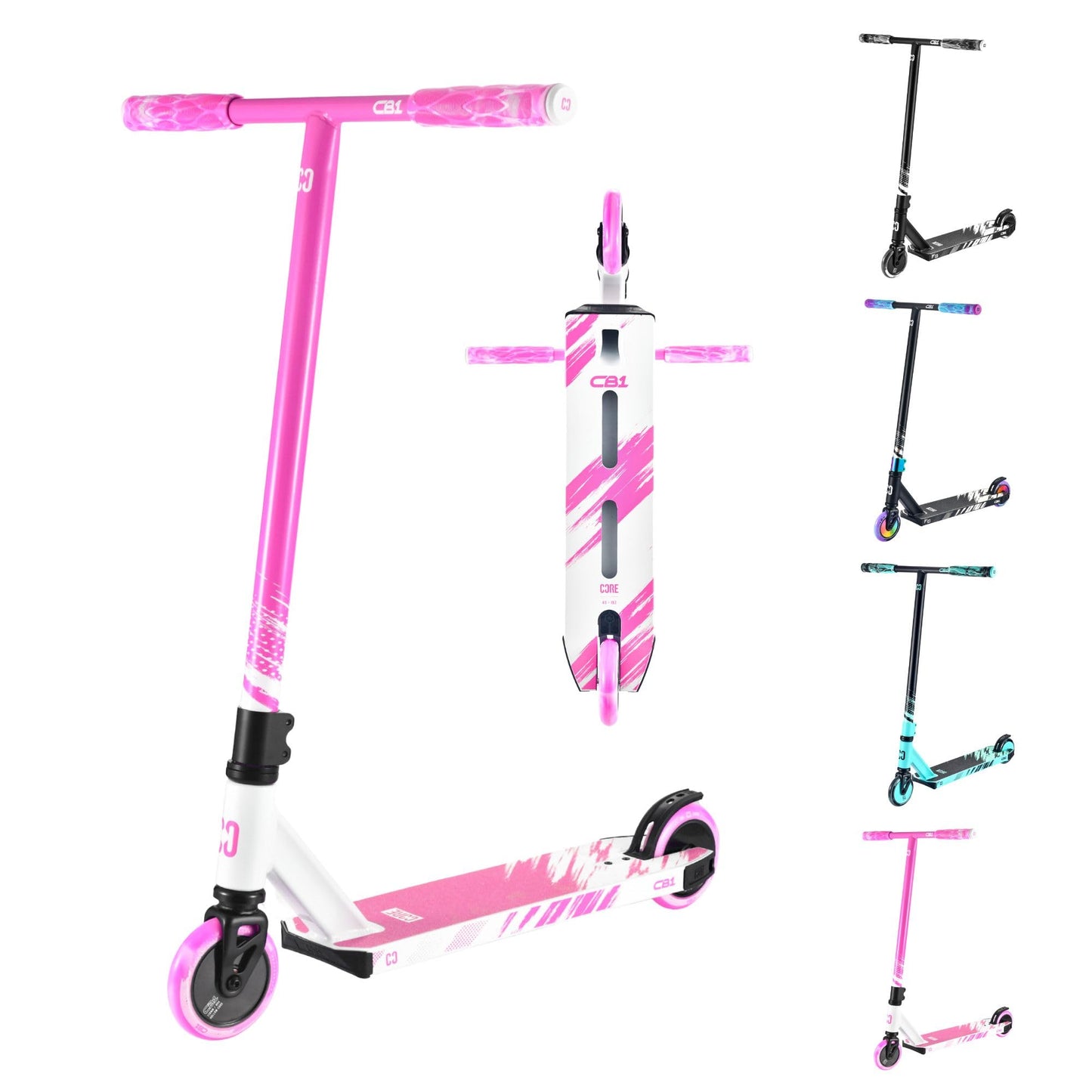 HyperMotion Toddler Tricycle with Parent Push Handle, Safety Belt & Removable Basket
