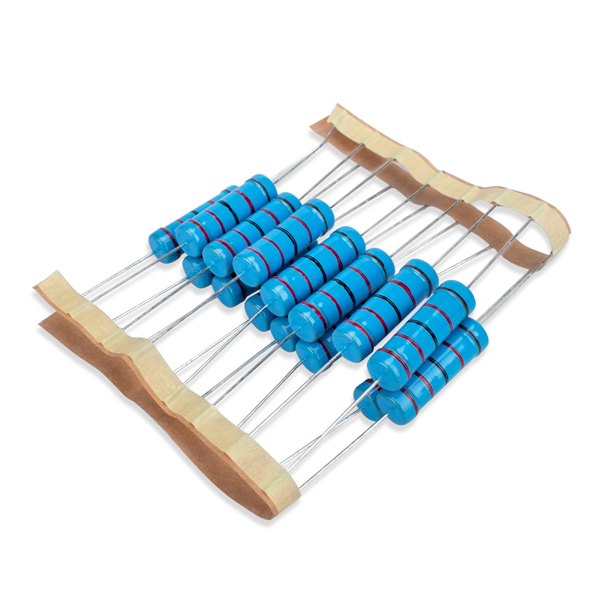 50 Pcs 1W 1% Tolerance 0.1 Ohm Metal Film Resistor Resistance for DIY Project and Experiments