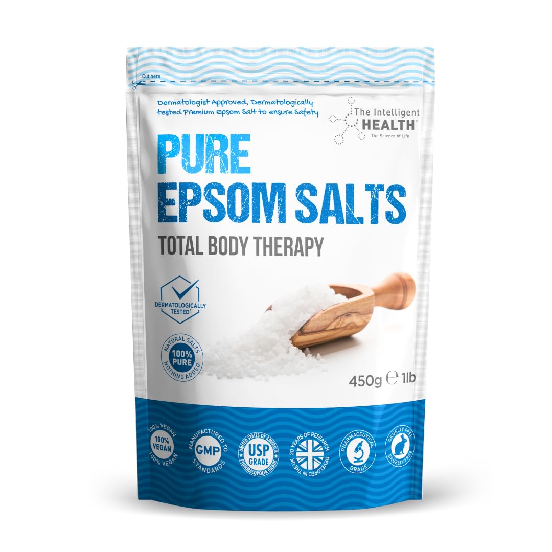 Magnesium Sulphate Bath Salts Soak, Muscle Magnesium Epsom Salts, 1kg
