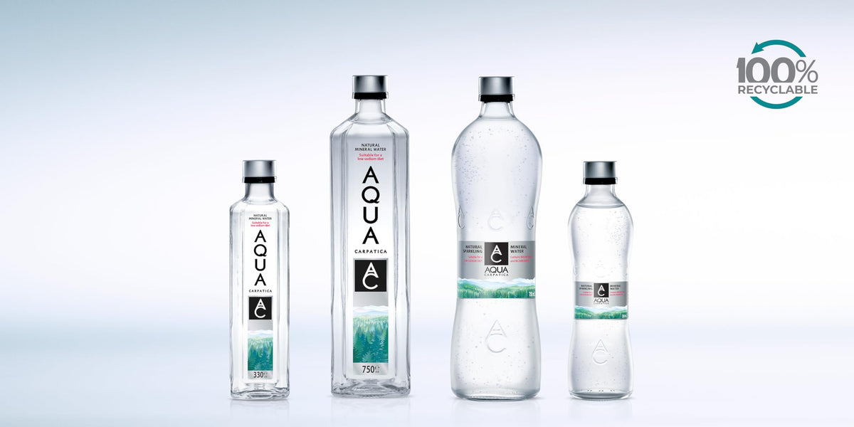 AQUA Carpatica Still Mineral Water, Naturally Alkaline, PET, 6 x 500ml