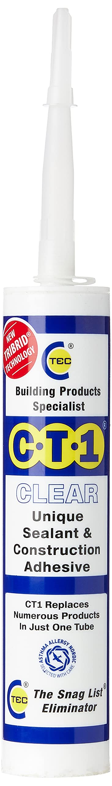 CT1 White TRIBRID® Multi Purpose Sealant & Adhesive - 290ml