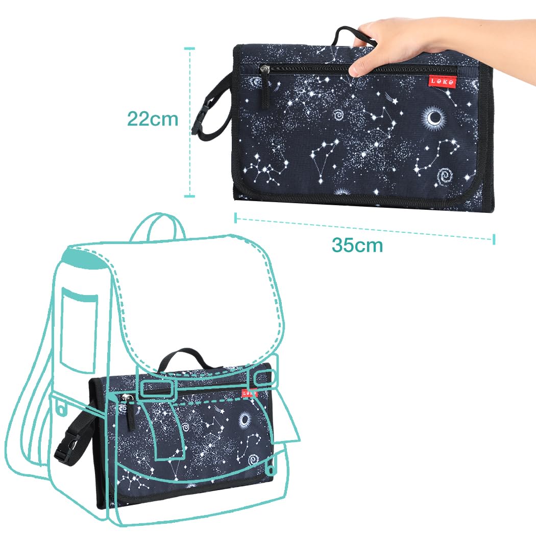 Lekebaby Portable Nappy Changing Mat Travel Baby Change Mat