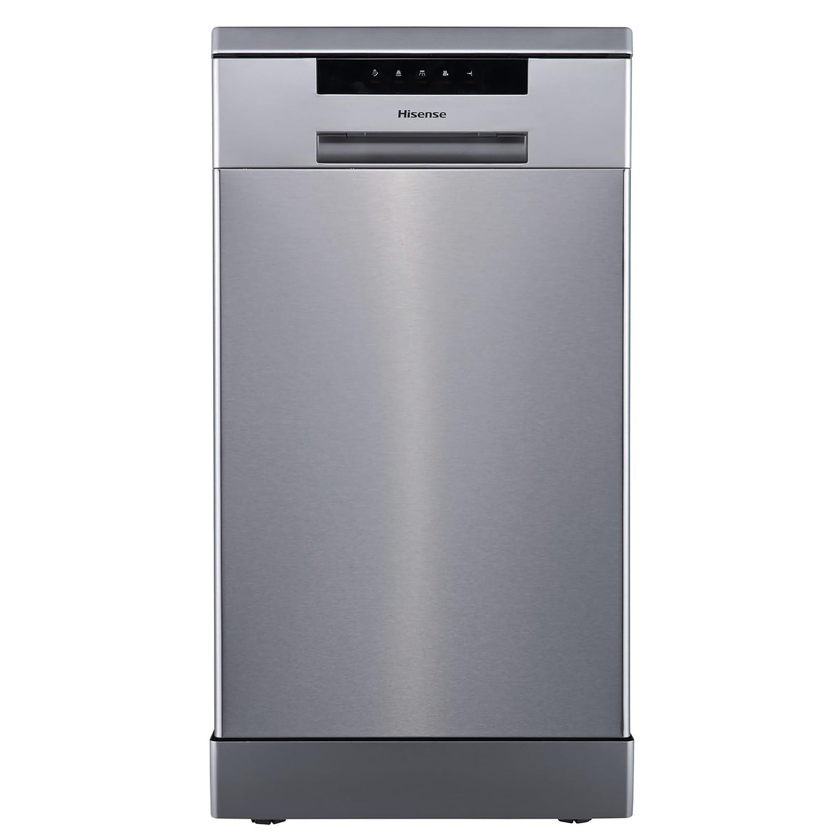 Hisense HS523E15WUK Slimline 10 Places Free Standing Dishwasher White with 30 Minutes Quick Wash [Energy Class E]