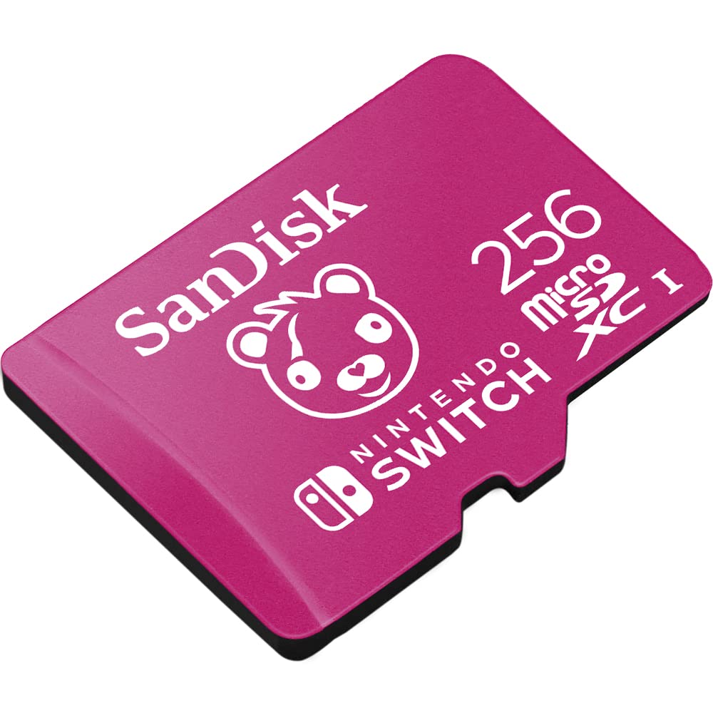 SANDISK microSD Card 128GB, Super Mario Super Mushroom Edition