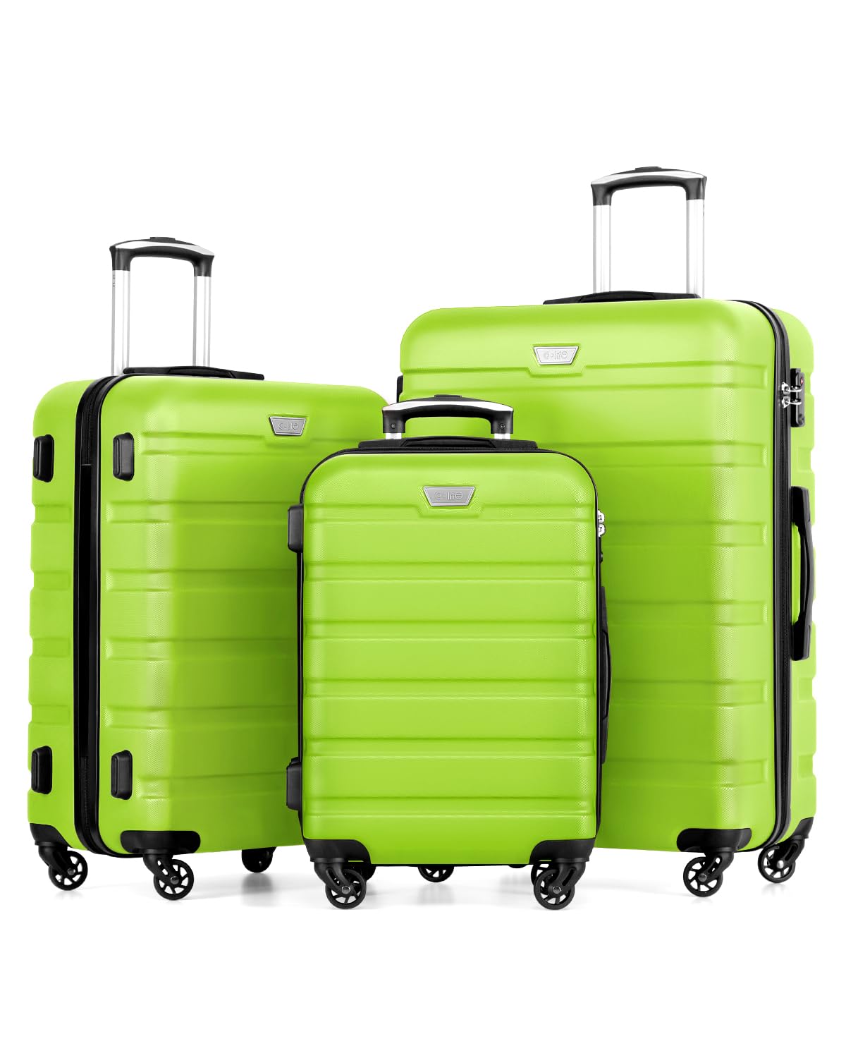 COOLIFE 28 Inch Large Suitcase, ABS+PC, Lightweight Hard Shell Luggage