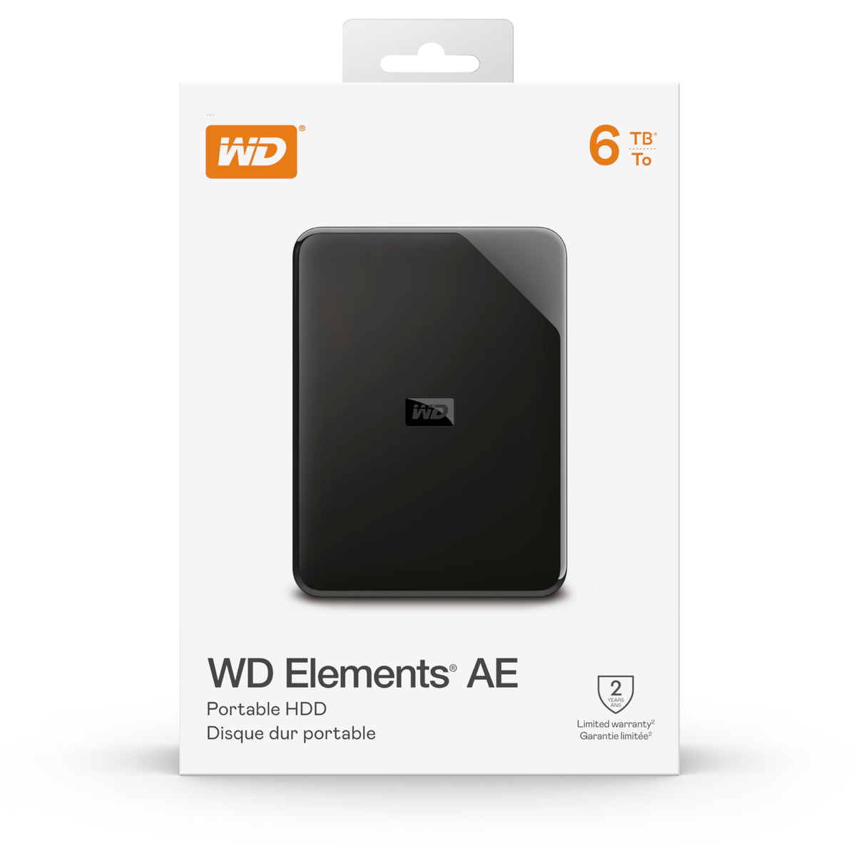 WD 5TB Elements AE Portable External Hard Drive, SuperSpeed USB 3.2 Gen 1/USB 3.0, Plug-and-Play, Formatted for Windows, Black