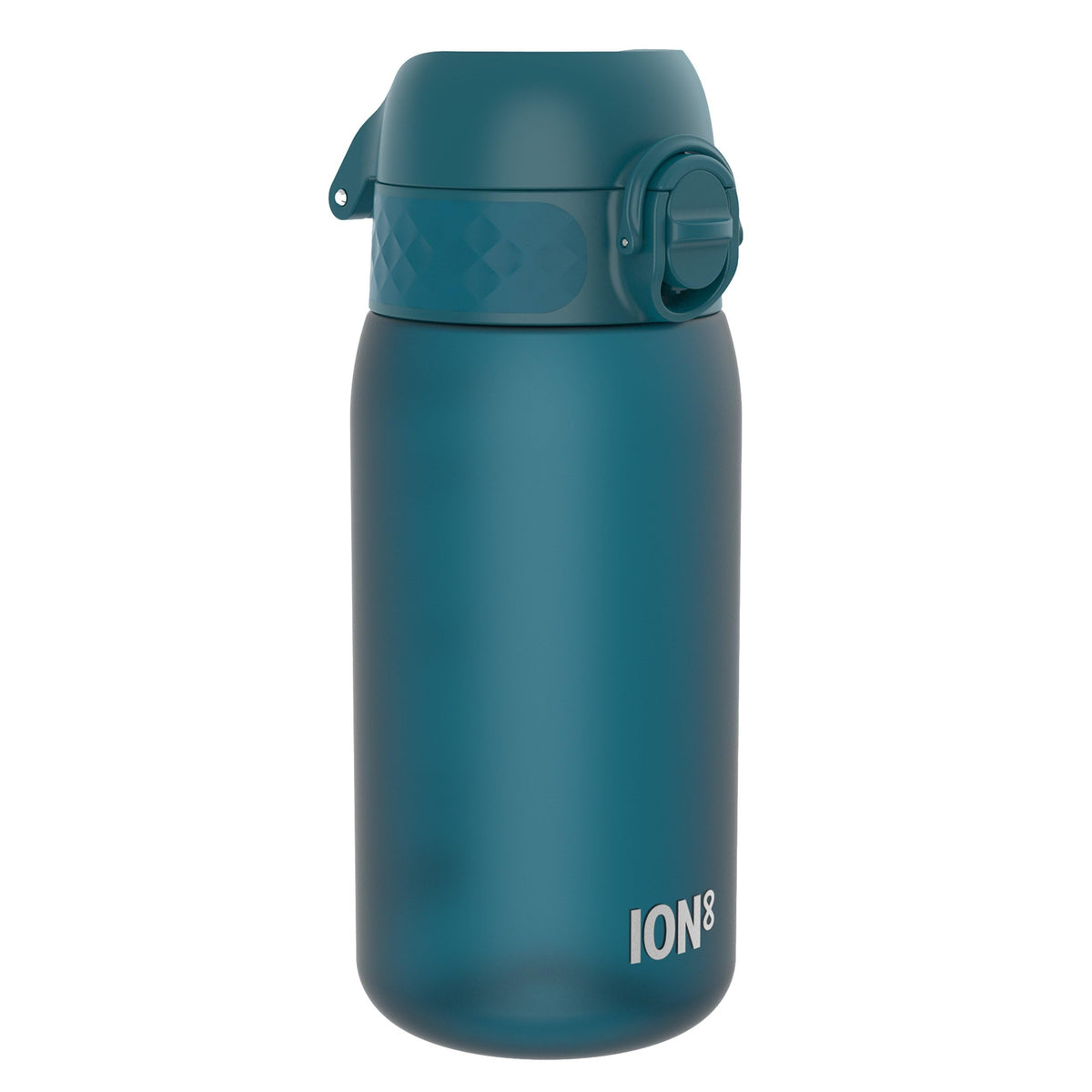 ION8 Kids Water Bottle, 350 ml/12 oz, Leak Proof, Easy to Open, Secure Lock, Dishwasher Safe, Carry Handle, Hygienic Flip Cover, Easy Clean, Odour Free, Rose Pink