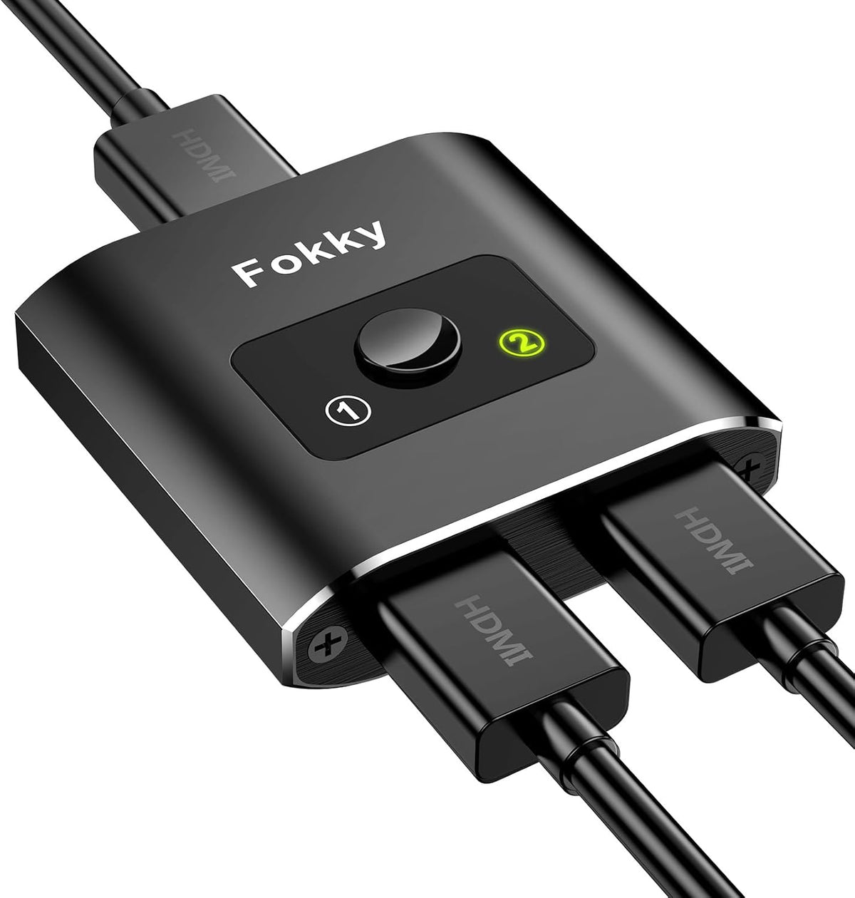 HDMI Switch 4K@60Hz, Bidirectional Hdmi Splitter 2 in 1 out / 1 In 2 out