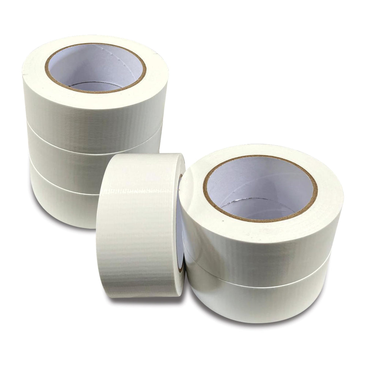 JeeJaan® 3 Rolls of Yellow Duct Tape 50mm x 50m Heavy Duty Waterproof Gaffa Tape for Electrical Plumbing Use Strong Adhesive Durable Ideal for Sealing Fixing and Wrapping Projects