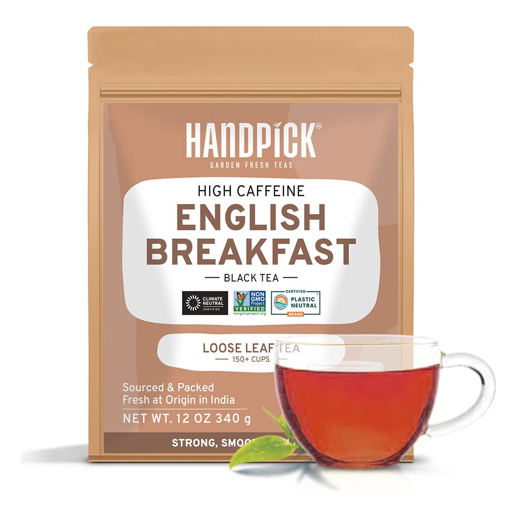HANDPICK, Spearmint Tea Bags (100 Count), Spearmint Leaf Tea Bags
