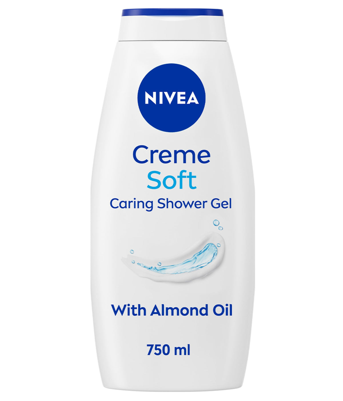 NIVEA Care Shower Creme Soft (250 ml) Enriched with Almond Oil, Moisturising Gel Body Wash, Skin Moisturiser with Mild Scent
