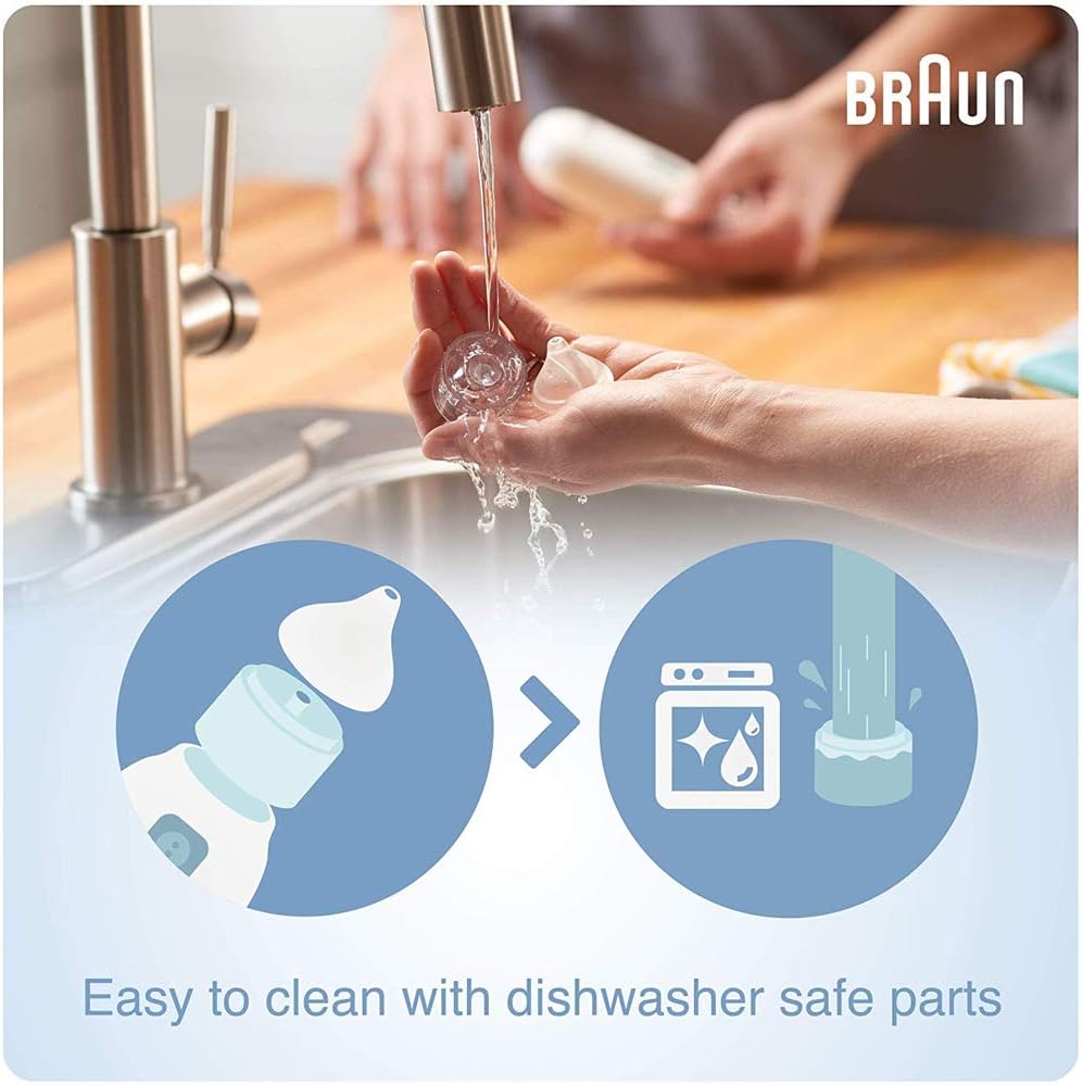 Braun Nasal Aspirator 1 | Mucus Remover | Electric Suction Power