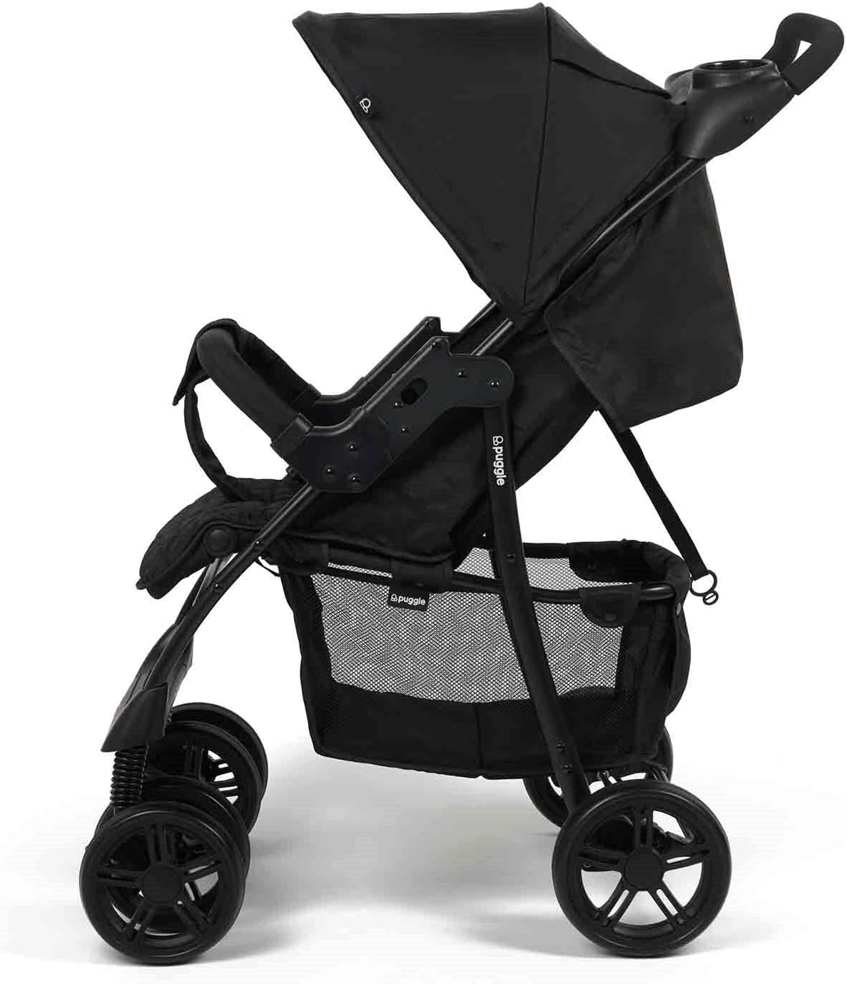 Puggle Denver V2 Luxe 3-in-1 Travel System with Raincover - Storm Black
