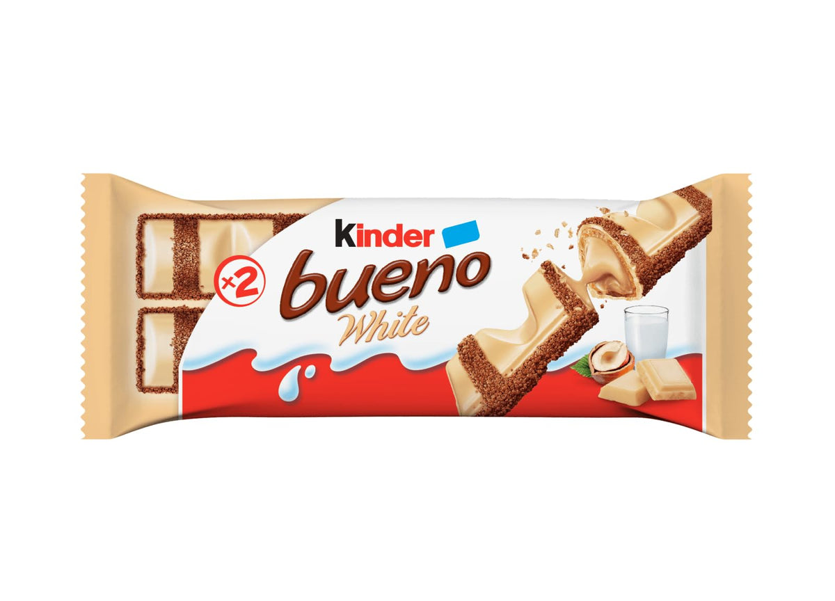 Kinder Bueno Classic Chocolate Bars, Pack of 6