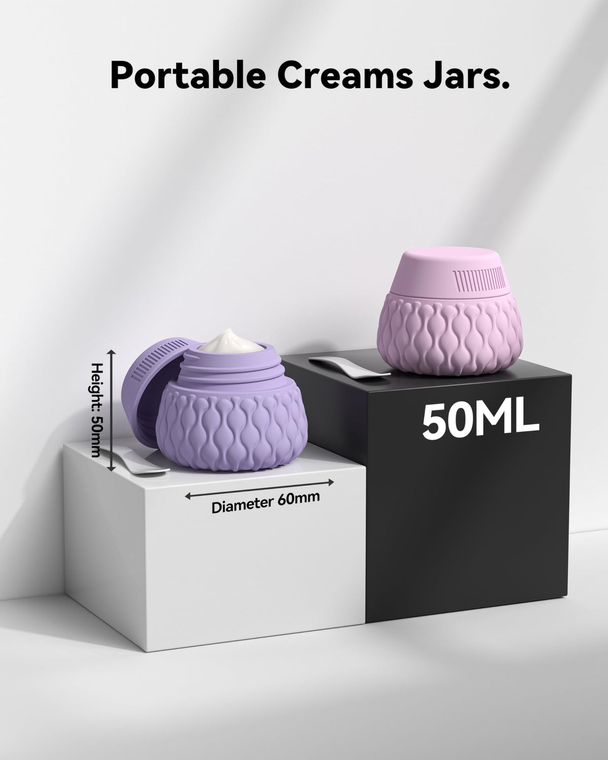 100ml Silicone Travel Bottles for Toiletries for Shampoo and Conditioner