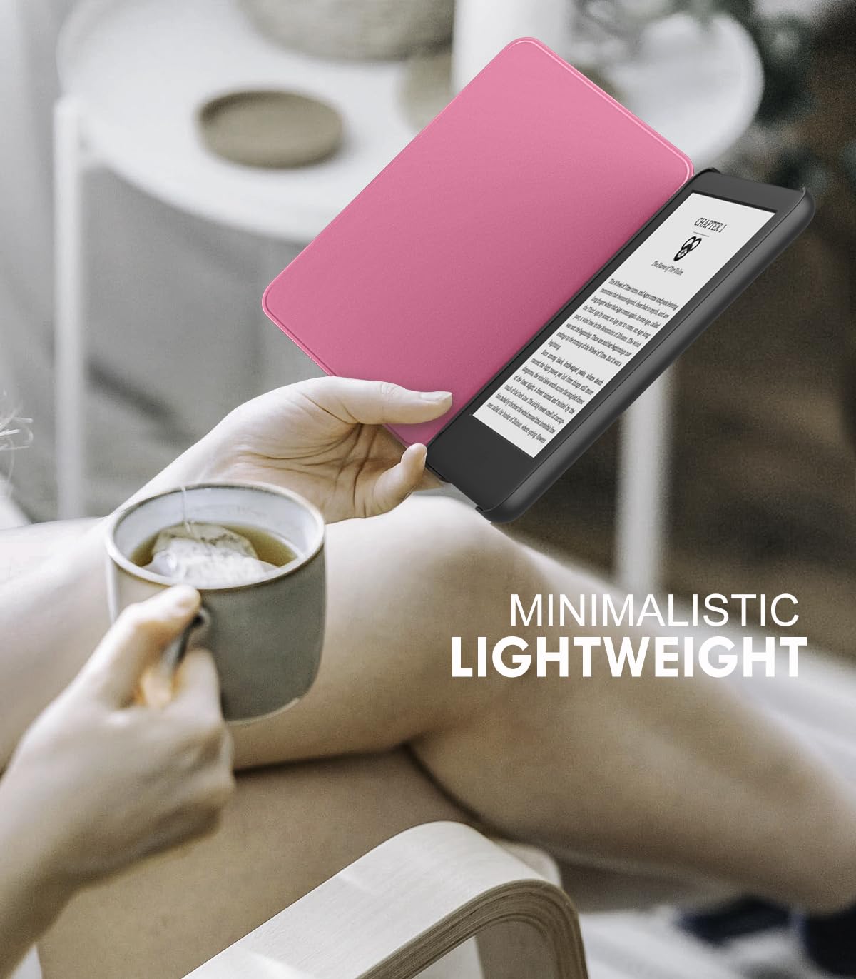 MoKo Case for 6" Amazon Kindle Basic 11th Gen 2024/2022, Matcha