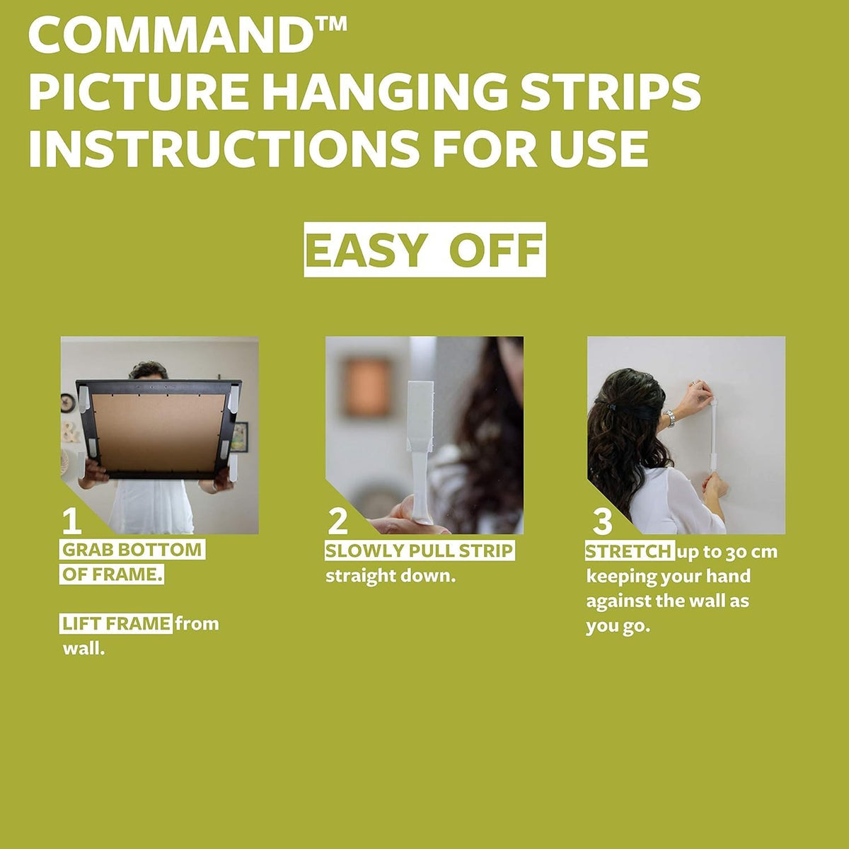 Command Picture Hanging Strips, Medium, 12 Pairs (24 Adhesive Strips)