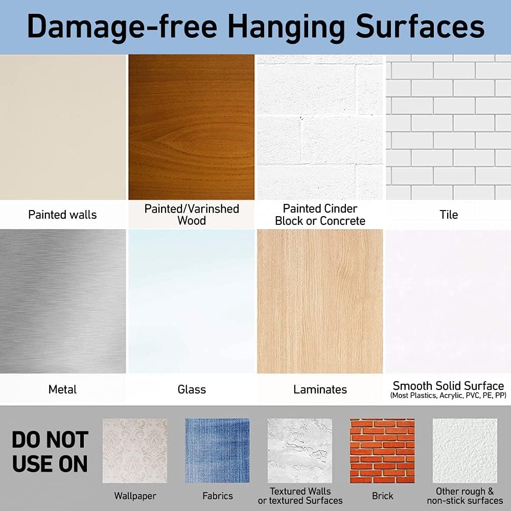 Command Small Hooks with Clear Strips, Pack of 2 Hooks + 4 Adhesive Strips, Transparent - Indoor Use - Suitable for Hanging Items up to 450 g - Damage Free Hanging